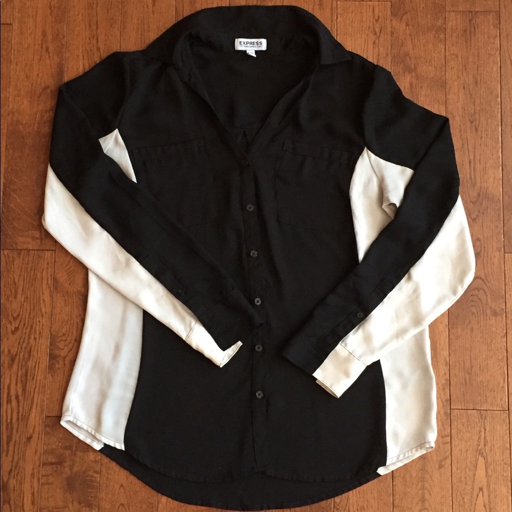 B&W Express Portfolio Button Down